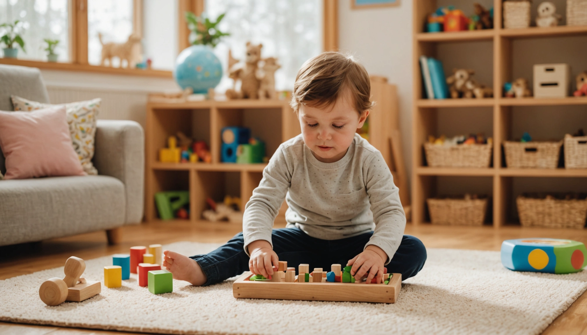 Éveil et apprentissage : l'univers des jouets pédagogiques Montessori