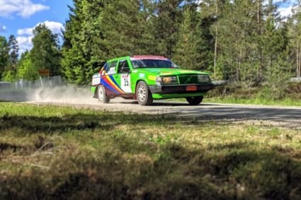 voitures de rallye